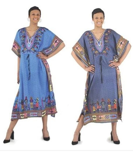 Draw string African Women Kaftan