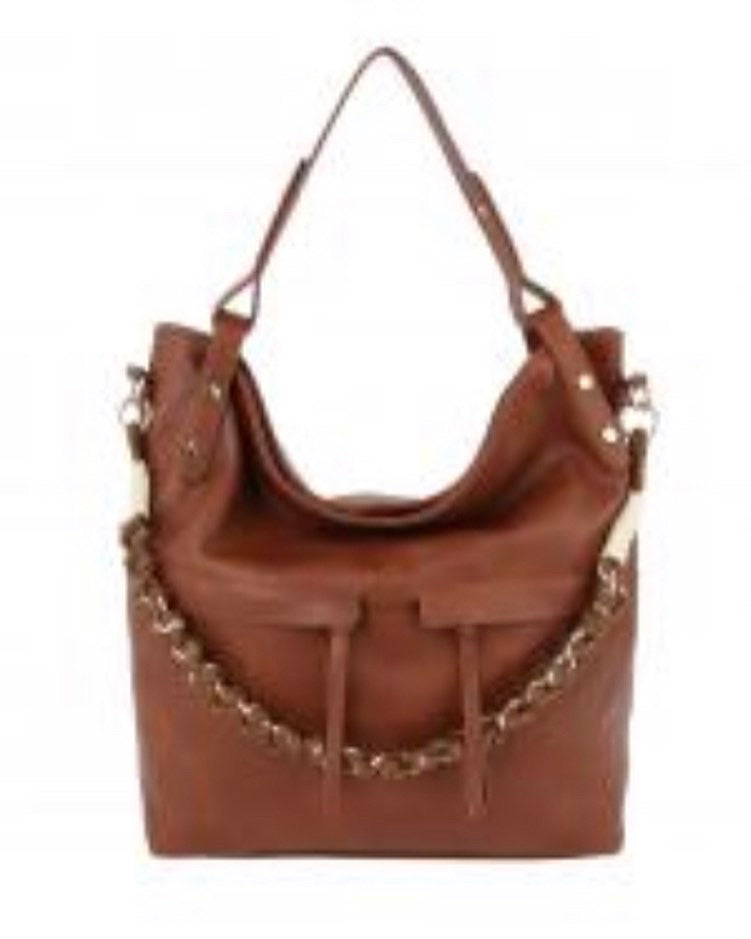 Fashion Suede Handle Handbag