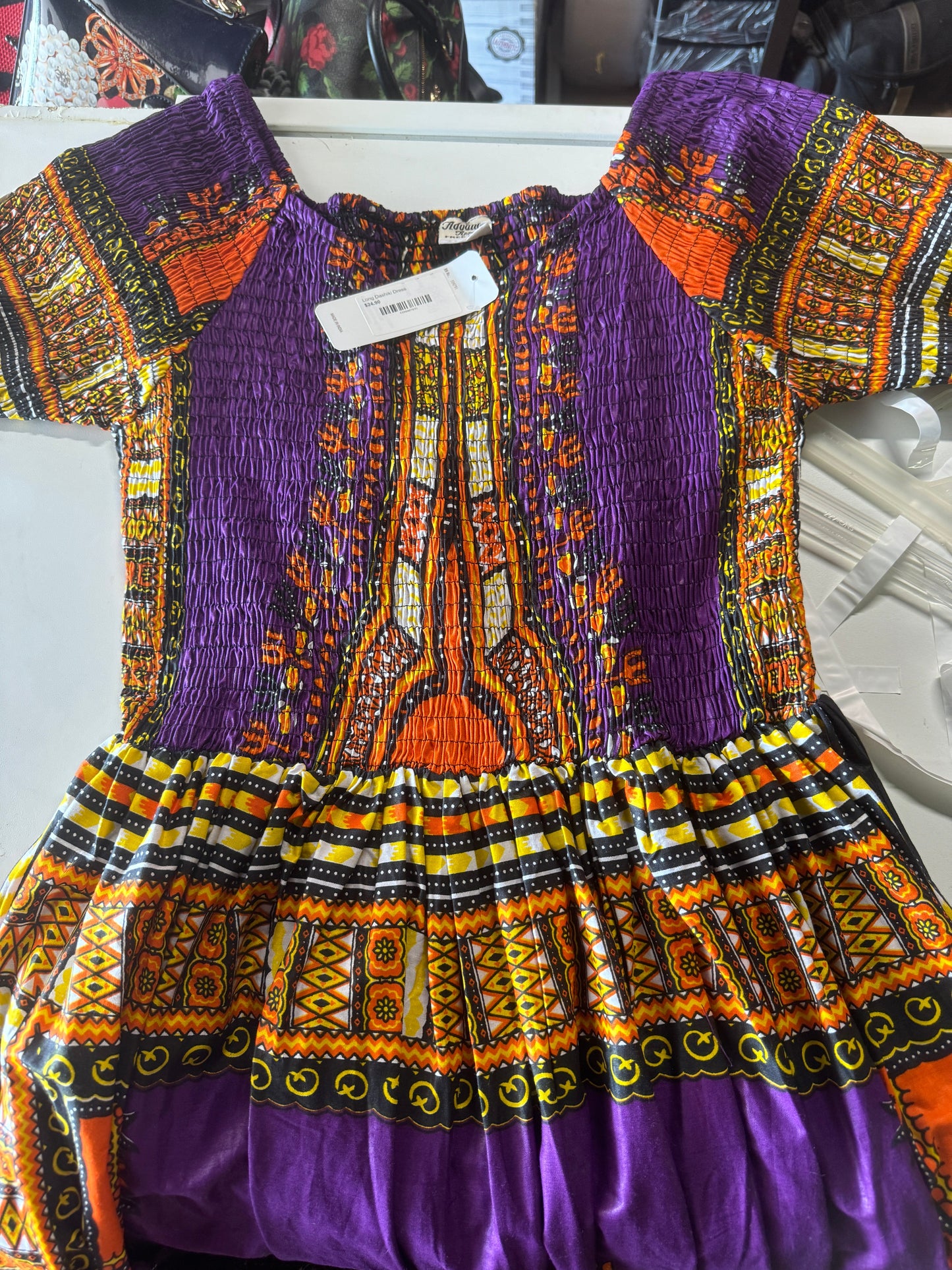 Long Dashiki Dress