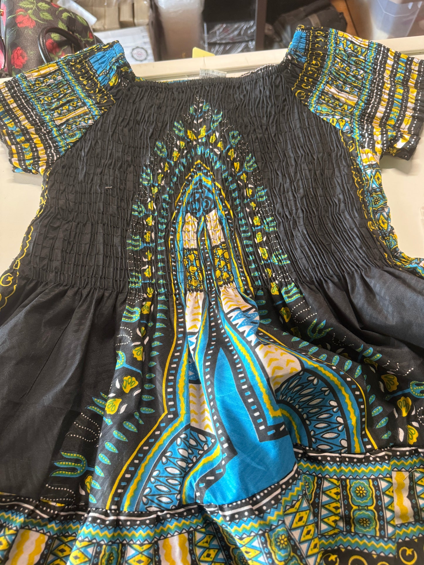 Long Dashiki Dress